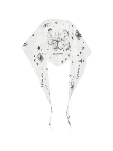  Low Classic Pipe Dream Scarf - White 