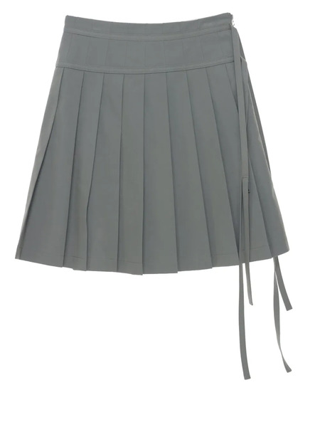  Low Classic Pleated Skirt - Green 