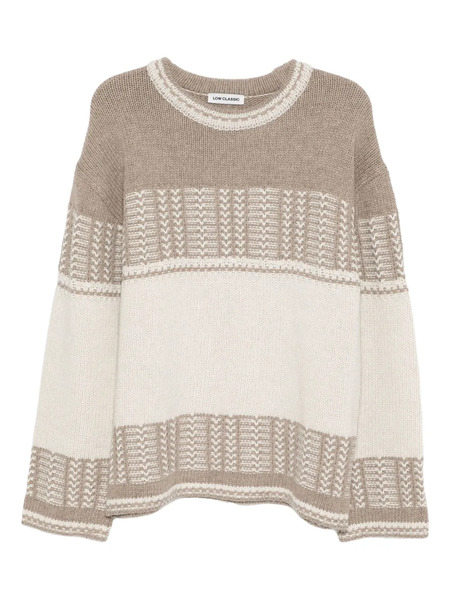  Low Classic Two-tone Jumper - Neutrals 