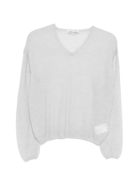  Low Classic V-neck Sweater - Grey 
