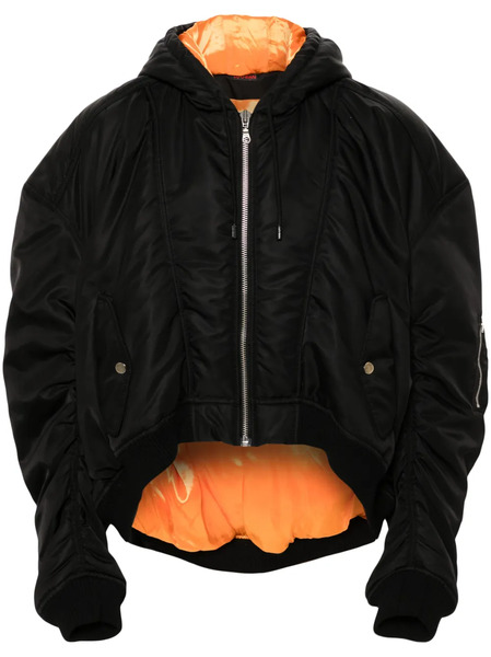  LỰu ĐẠn Distorted Ma1 Hooded Jacket - Black 