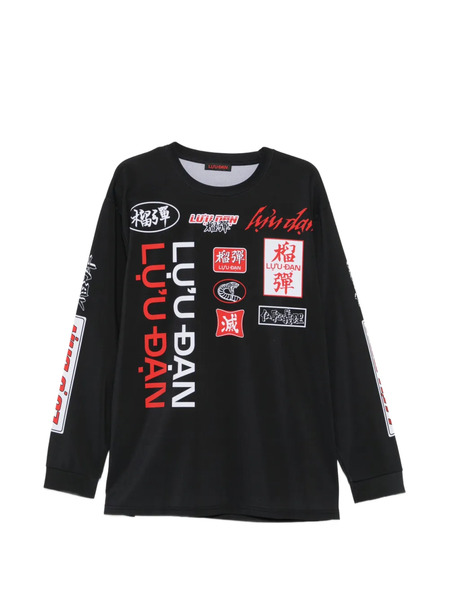  LỰu ĐẠn Printed Sweatshirt - Black 