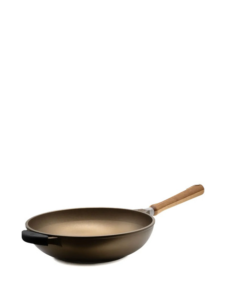  Luchetti Non-stick Wok (32cm) - Brown 