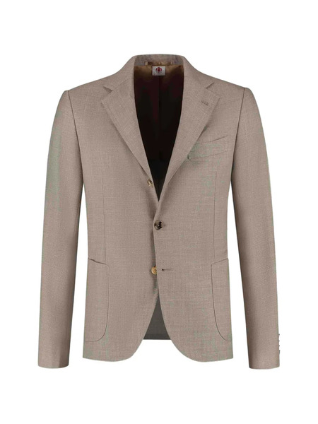  Luigi Borrelli Buttoned Single-breasted Jacket - Neutrals 