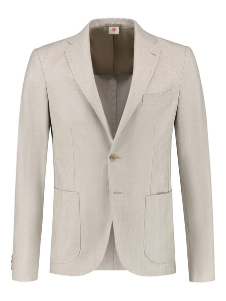  Luigi Borrelli Single-breasted Blazer - Neutrals 