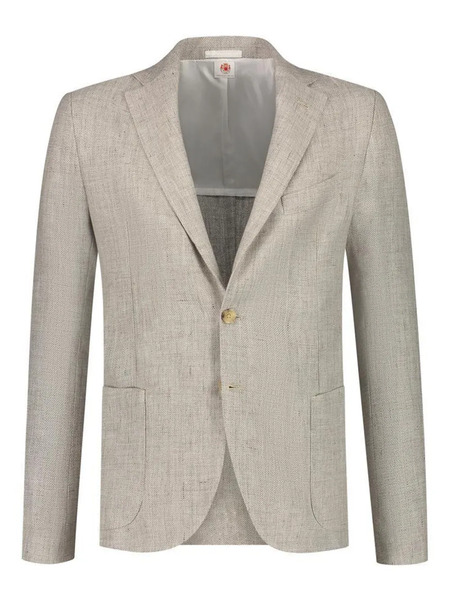  Luigi Borrelli Single-breasted Blazer - Neutrals 