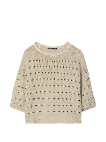  Luisa Cerano Pattern Sweater - Neutrals 