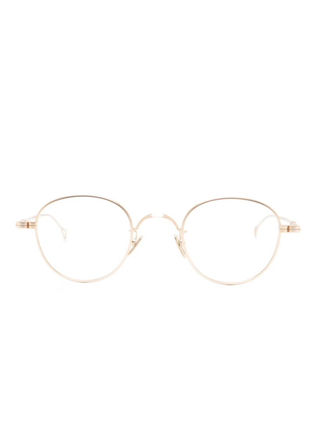  Lunor M506 Round-frame Glasses - Gold 