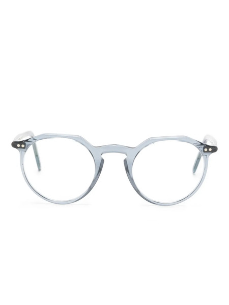  Lunor Round-frame Glasses - Blue 
