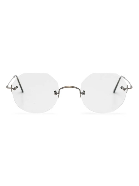  Lunor Round-frame Glasses - Grey 