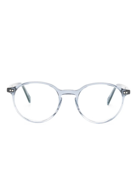  Lunor Round Glasses - Blue 