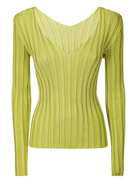  Lussi Ribbed Jumper - Green 