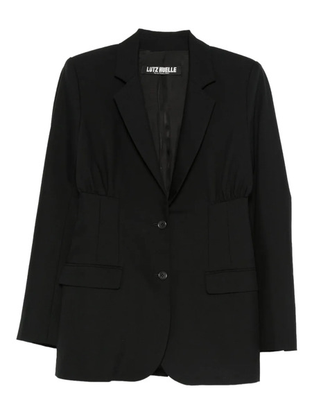 Lutz Huelle Adore Button-fastening Blazer - Black 