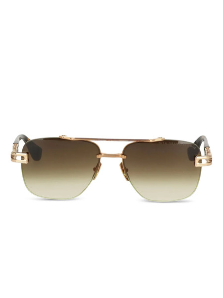  Luxury Supply Tortoiseshell Gradient Sunglasses - Brown 