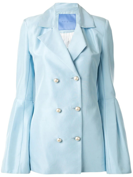  Macgraw Silk Wing Blazer - Blue 