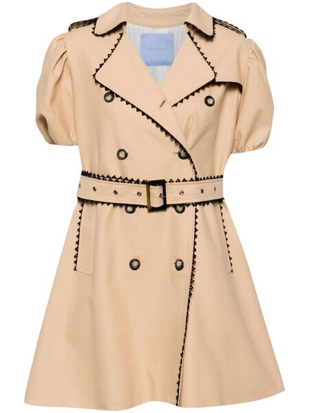  Macgraw Trench Mini Dress - Neutrals 