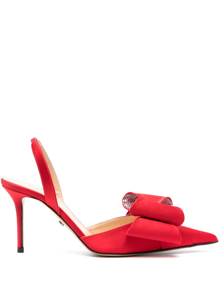  Mach & Mach 80mm Bow-detail Pumps - Red 
