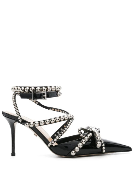  Mach & Mach 90mm Stud-embellished Pumps - Black 