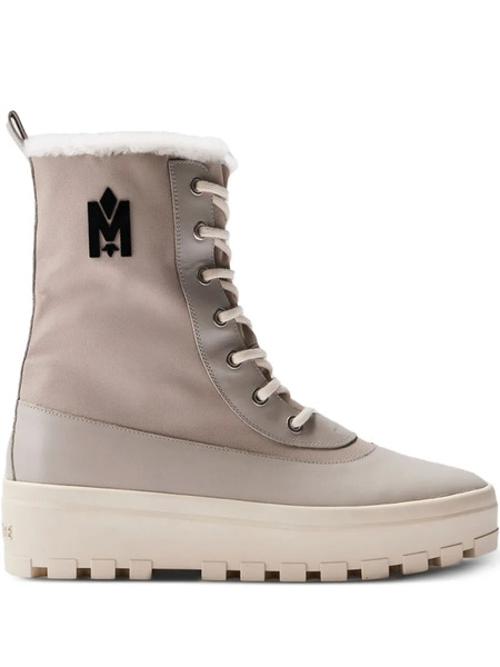  Mackage Hero Logo-embellishment Lace-up Boots - Neutrals 