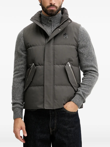  Mackage Joseph Funnel-neck Gilet - Grey 