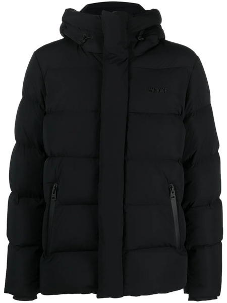  Mackage Logo-debossed Padded Jacket - Black 