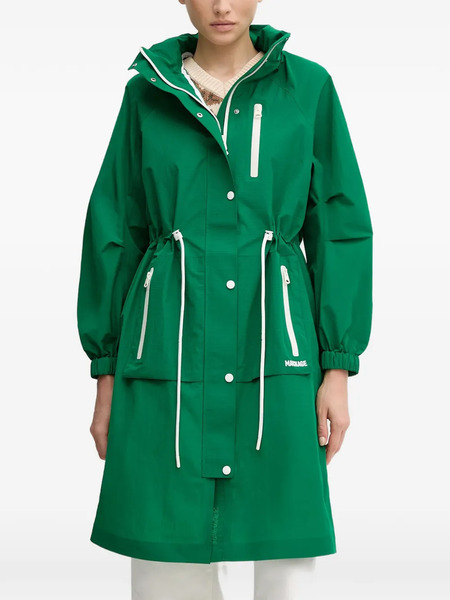  Mackage Makayla Hooded Drawstring Coat - Green 