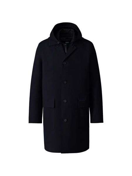  Mackage Mathia Hooded Pocket Coat - Blue 