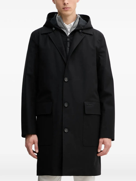  Mackage Mathias Hooded Pocket Coat - Black 