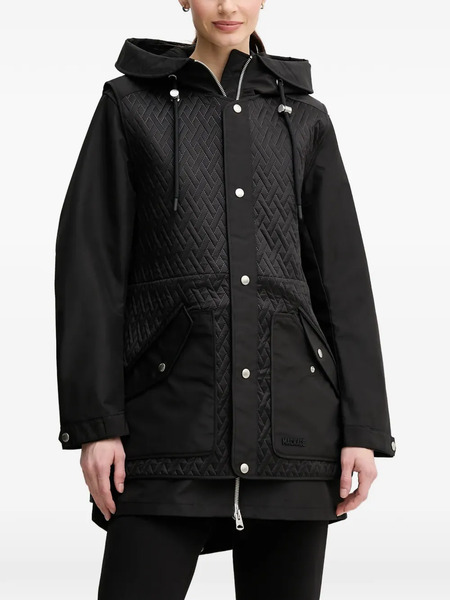  Mackage Melda Quilted Hooded Jacket - Black 