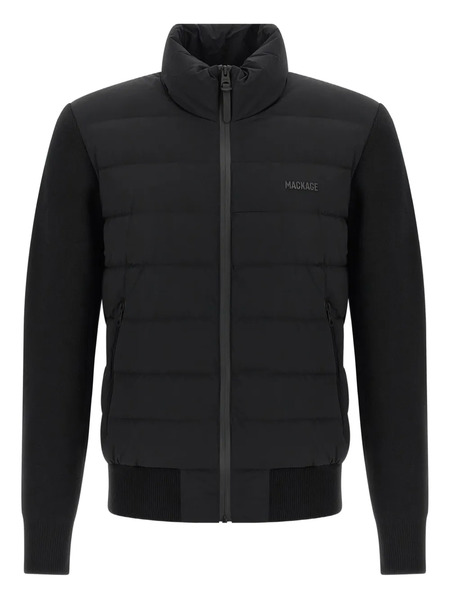  Mackage Padded Quilted Cardigan - Black 