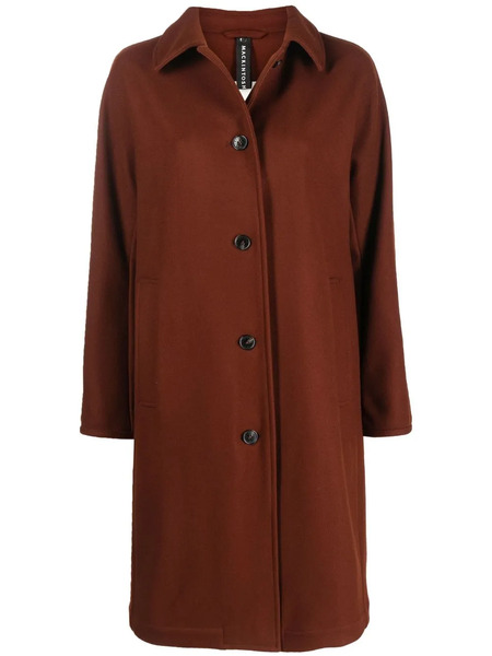  Mackintosh Fairlie Wool Coat - Brown 