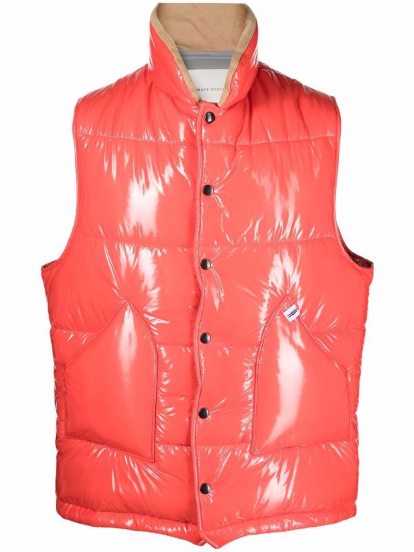  Mackintosh Osaka Quilted Gilet - Red 