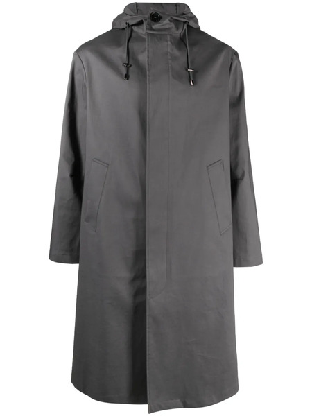  Mackintosh Wolfson Hooded Raincoat - Grey 