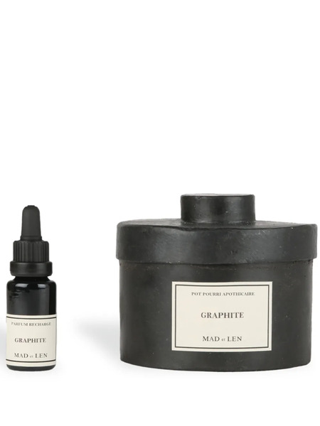 Mad Et Len D'apothicaire Graphite Pot Pourri - Black 