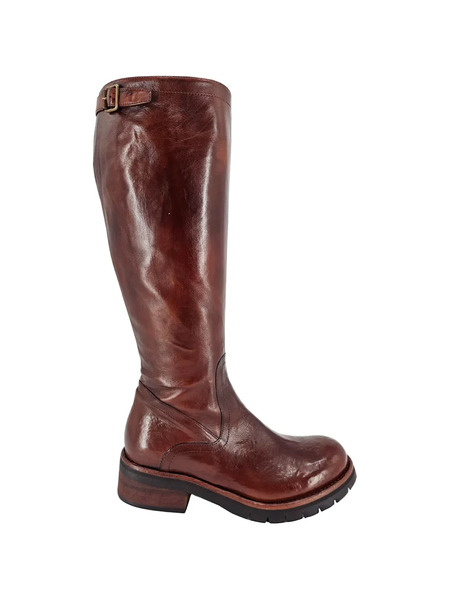  Madison.maison Leather Knee-high Boots - Brown 