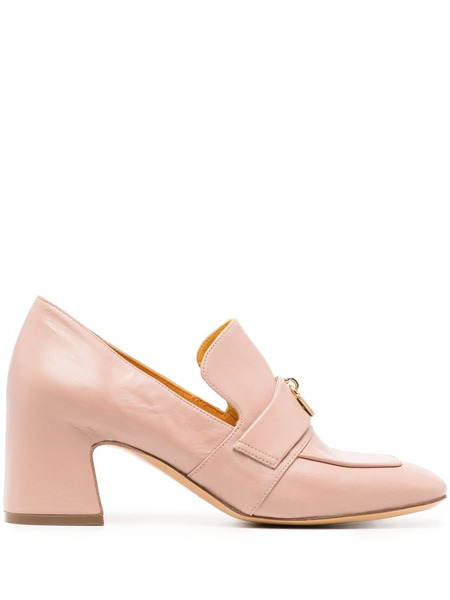 Madison.maison Lock 55mm Leather Pumps - Pink 