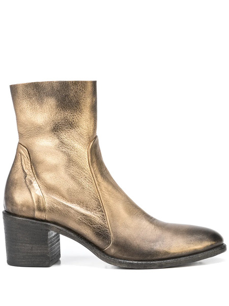  Madison.maison Metallic-effect Ankle Boots - Gold 