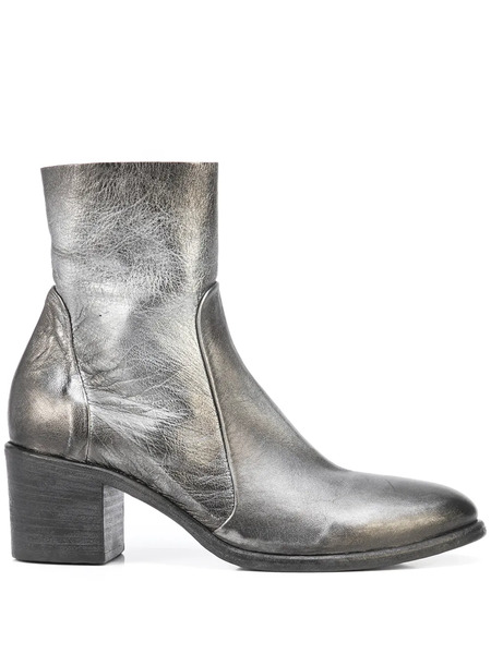  Madison.maison Metallic-effect Ankle Boots - Silver 