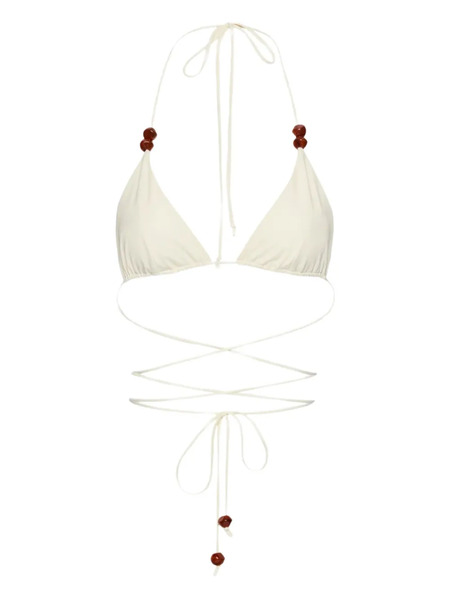  Magda Butrym Beaded Bikini - Neutrals 