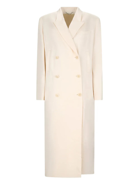  Magda Butrym Double-breasted Coat - Neutrals 