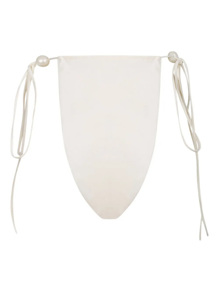  Magda Butrym Halterneck Bikini Top - Neutrals 