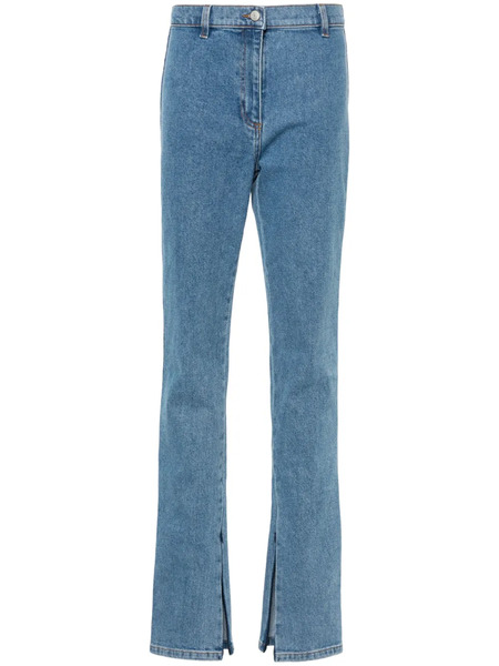  Magda Butrym High-rise Slim-fit Jeans - Blue 