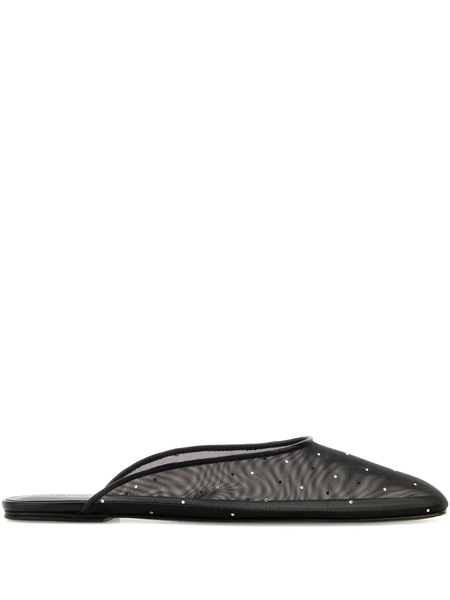  Magda Butrym Mesh Mules - Black 