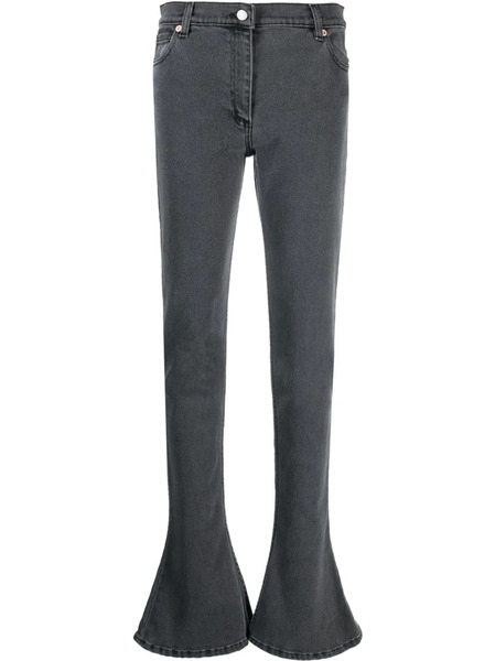  Magda Butrym Mid-rise Flared Jeans - Grey 