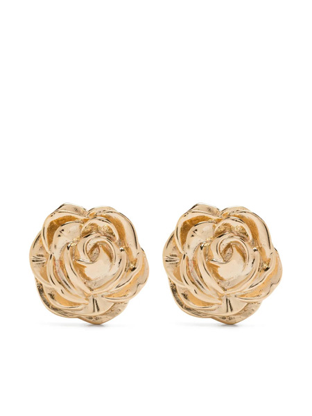  Magda Butrym Rose-shaped Earrings - Gold 