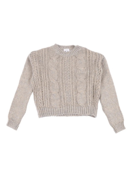  Magil Cable-knit Sweater - Neutrals 