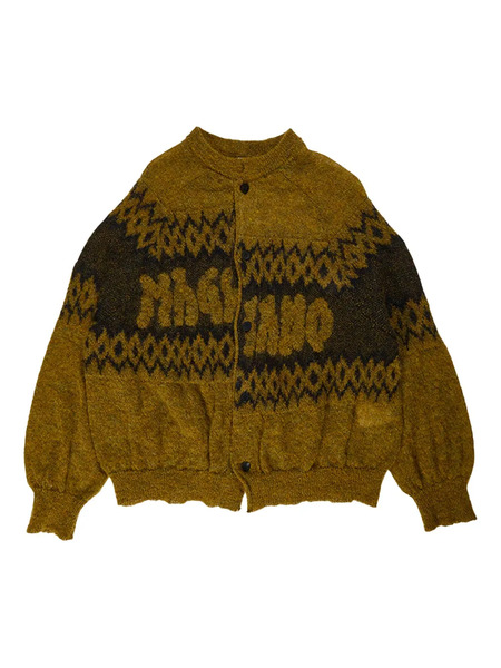  Magliano Asymmetric Cardigan - Yellow 