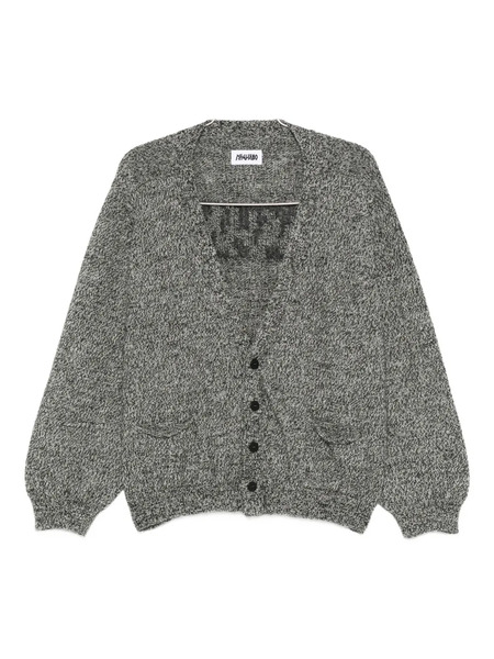  Magliano Button-front Speckled Cardigan - Black 