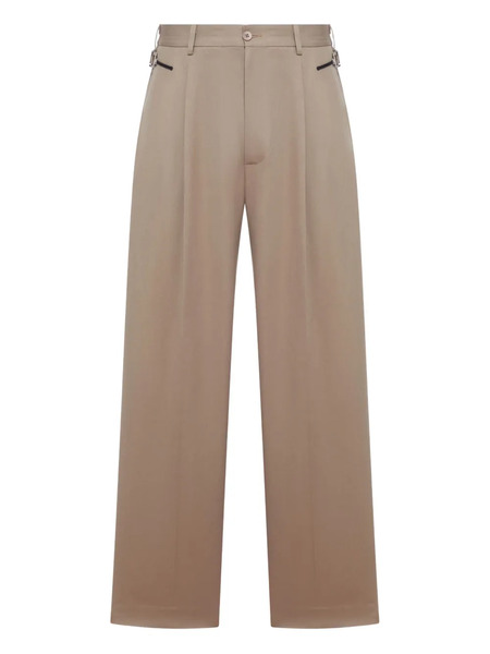  Magliano Pleated-front Trousers - Neutrals 