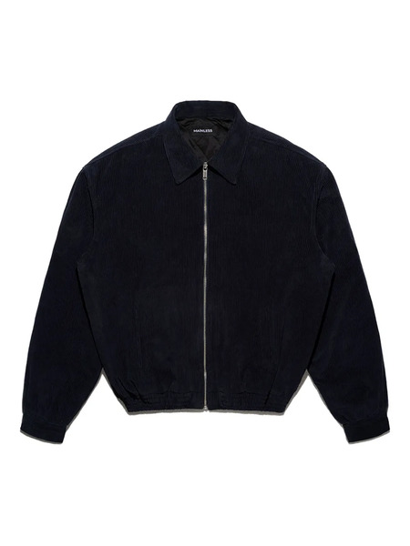  Mainless Corduroy Zip Jacket - Blue 